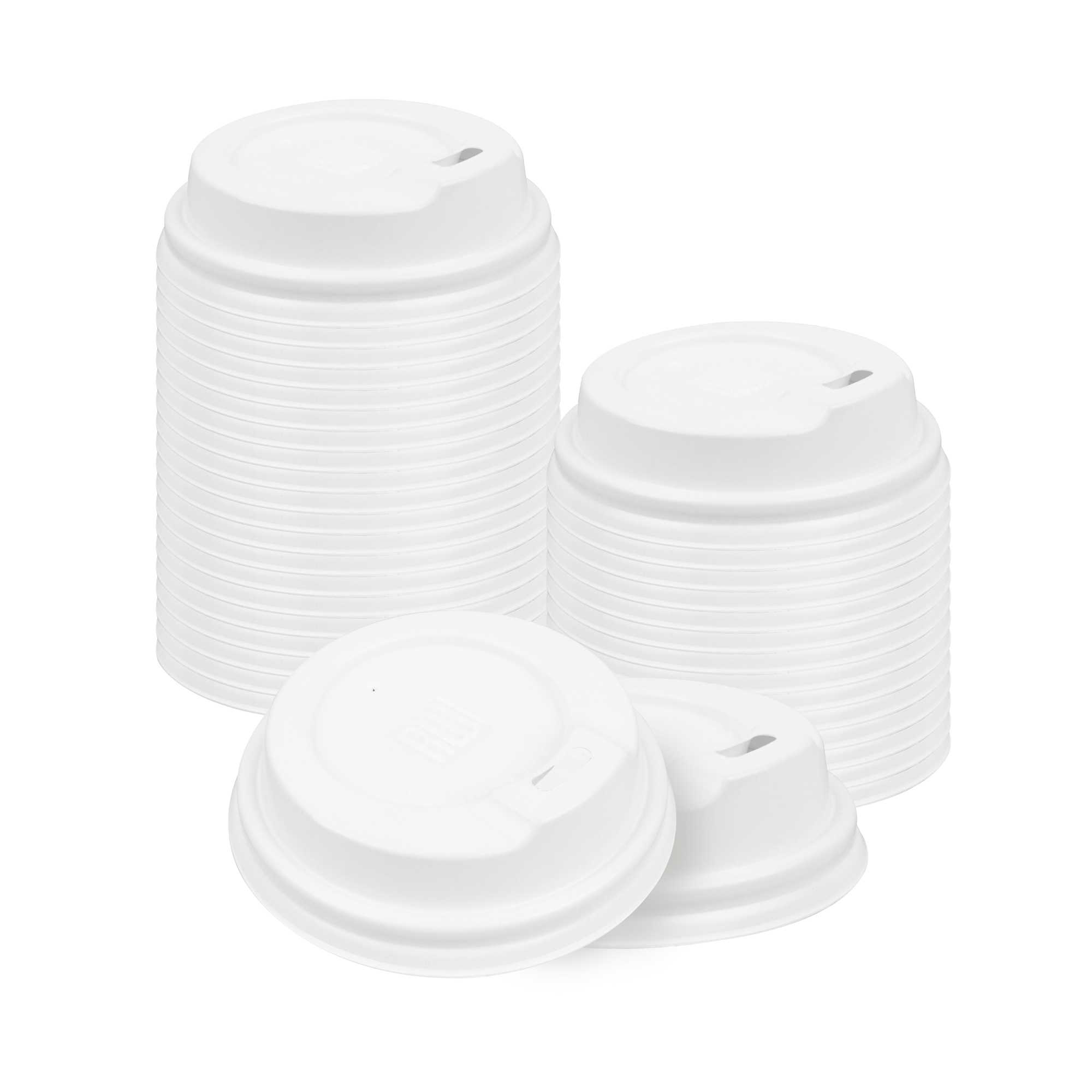 restaurantware Restpresso White Plastic Coffee Cup Lid - Fits 4 oz - 500 count box