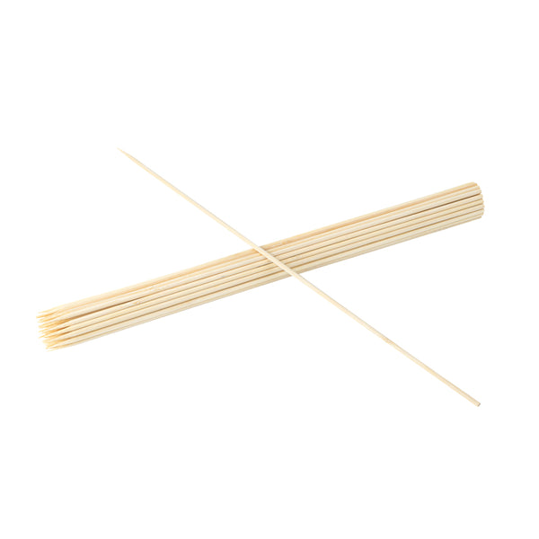 Restaurantware Robata Sturdy Natural Bamboo Grilling Skewer - Heavy Duty - 16" - 1000 Count Box