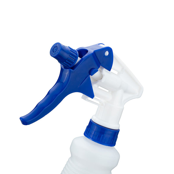 Restaurantware RW Clean Assorted 25 Oz Plastic Spray Bottle Set - Includes 4 Bottles Adjustable Nozzle - 4 Count Box