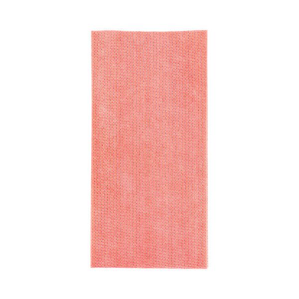 Restaurantware RW Clean Rectangle Red Viscose Heavy Duty Wipe - 23 1/2" X 11 3/4" - 100 Count Box