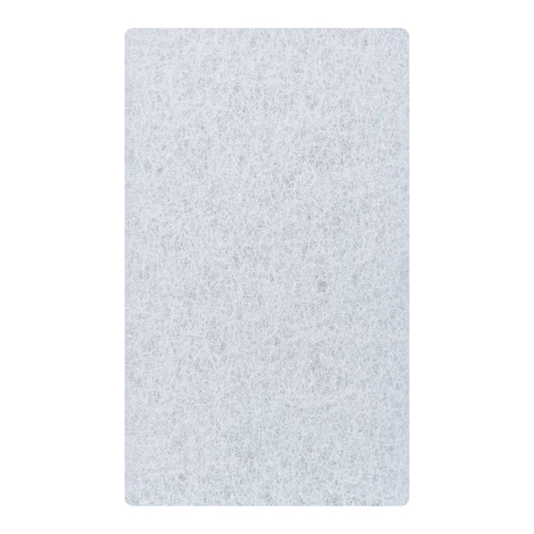 Restaurantware RW Clean White Scouring Pad - Multi-Purpose Light Duty With Handle - 6" X 3 1/2" X 3" - 1 Count Box