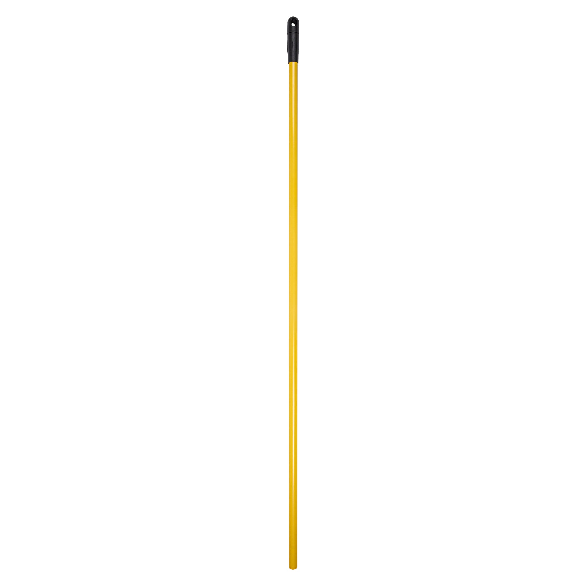 restaurantware RW Clean Yellow Iron Handle for Floor Squeegee - 54 1/4" x 1 1/4" x 1 1/4" - 1 count box
