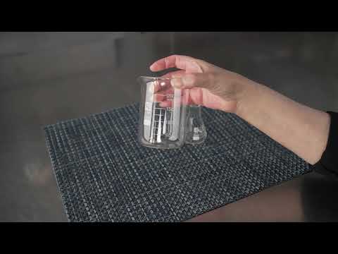 Restaurantware RW Lab 200 ML Glass Conical Flask - Borosilicate - 3" X 3" X 5 1/2" - 10 Count Box