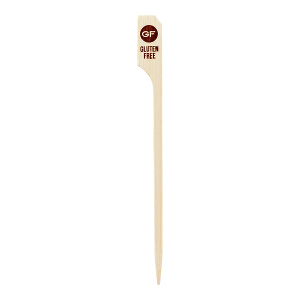 Restaurantware RW Smart Natural Bamboo Paddle Pick / Food Marker - Gluten Free - 4" - 1000 Count Box