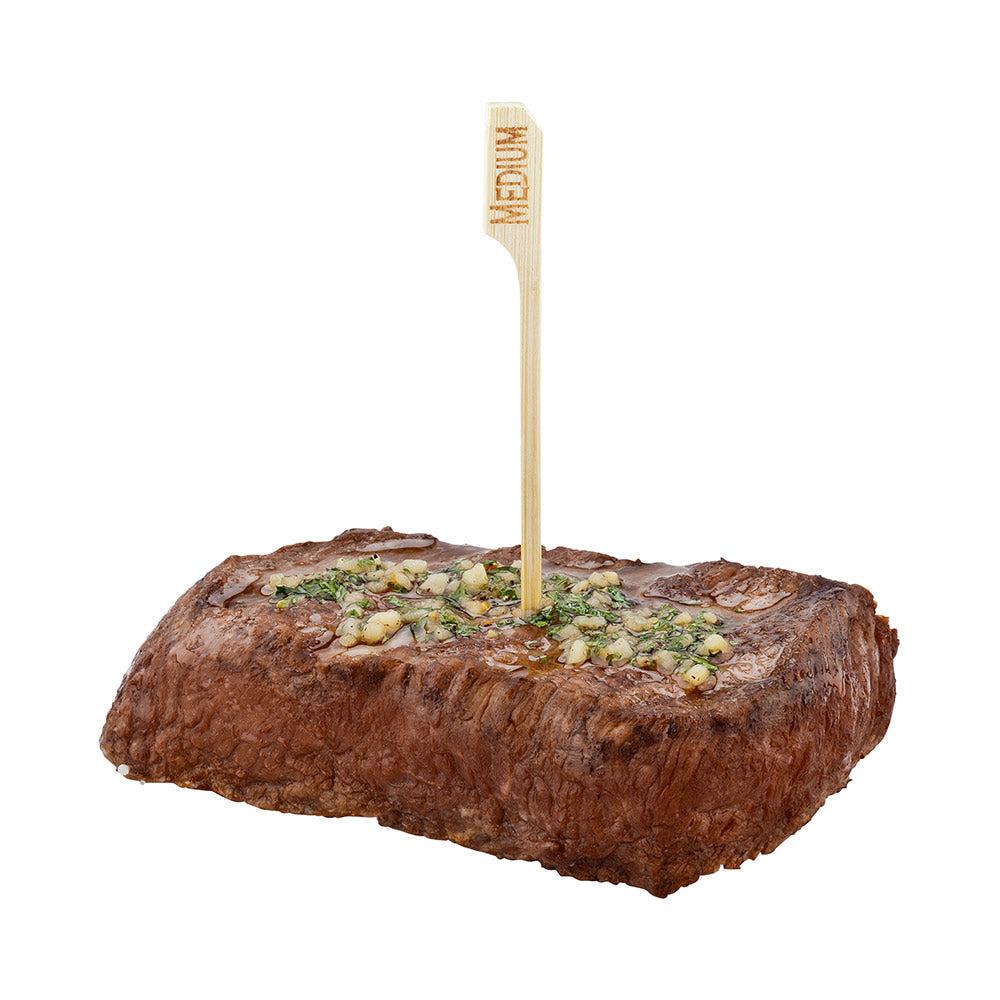 restaurantware RW Smart Natural Bamboo Paddle Pick / Food Marker - Medium - 4" - 1000 count box