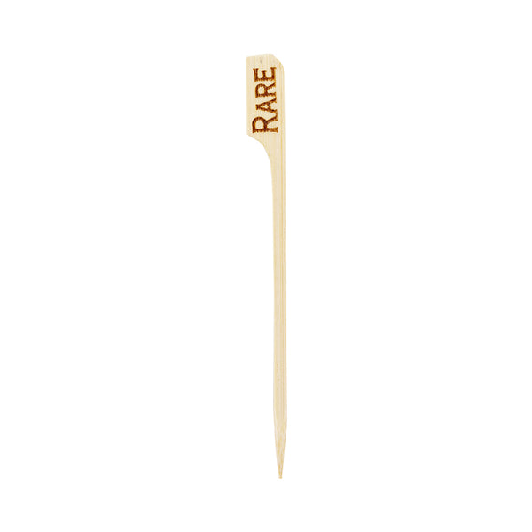 Restaurantware RW Smart Natural Bamboo Paddle Pick / Food Marker - Rare - 4" - 1000 Count Box