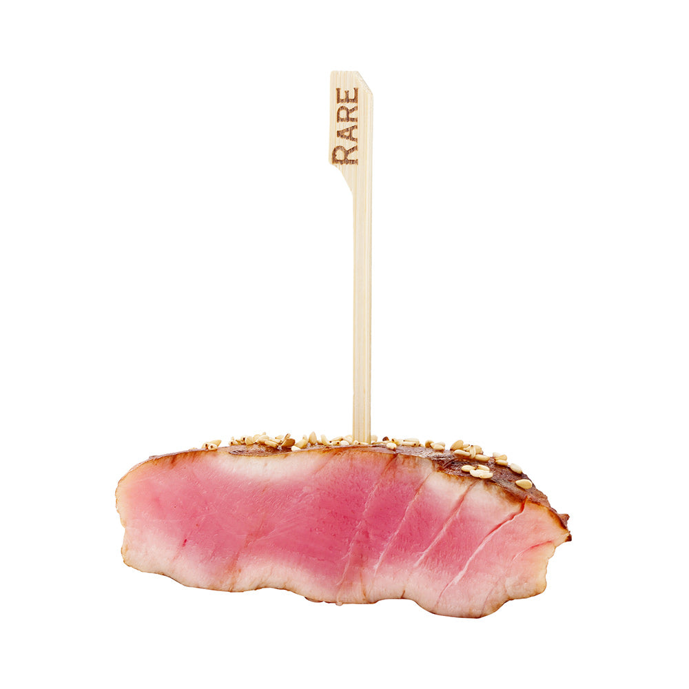 restaurantware RW Smart Natural Bamboo Paddle Pick / Food Marker - Rare - 4" - 1000 count box