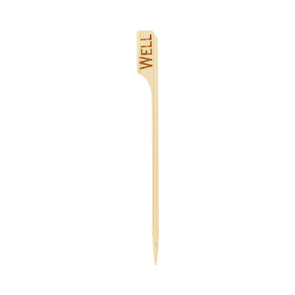 Restaurantware RW Smart Natural Bamboo Paddle Pick / Food Marker - Well - 4" - 1000 Count Box