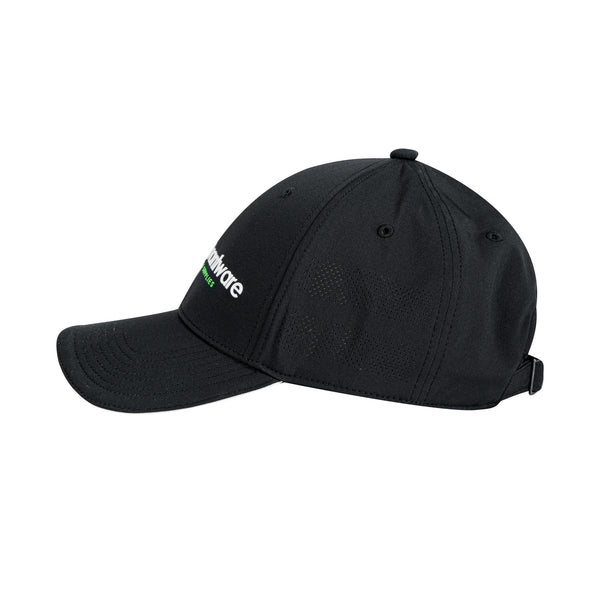 Restaurantware RW Threads Black Adjustable Perforated Hat - 1 Count Box