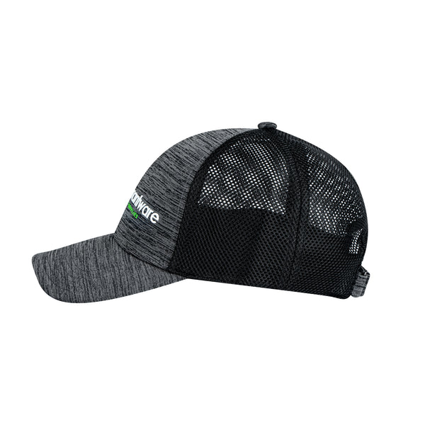 Restaurantware RW Threads Black Trucker Snapback Hat - 1 Count Box