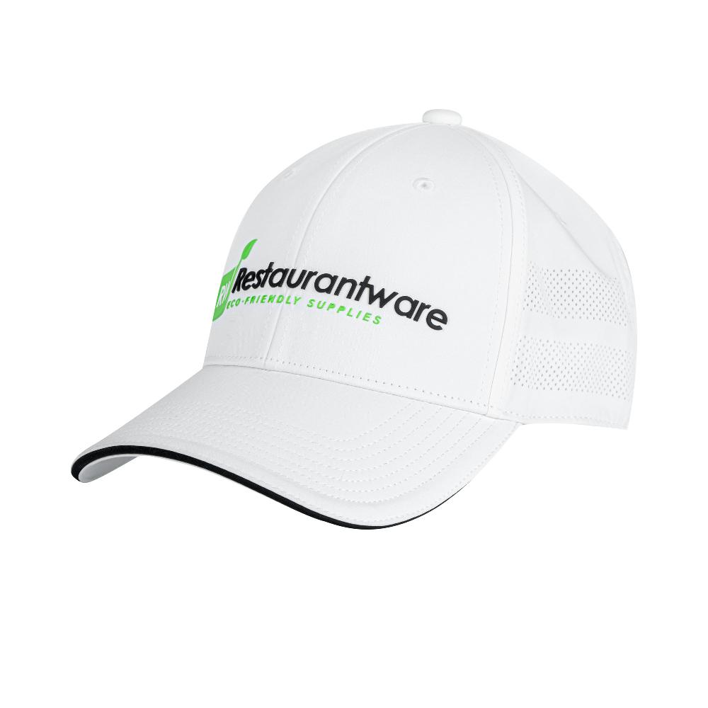 restaurantware RW Threads White Adjustable Perforated Hat - 1 count box