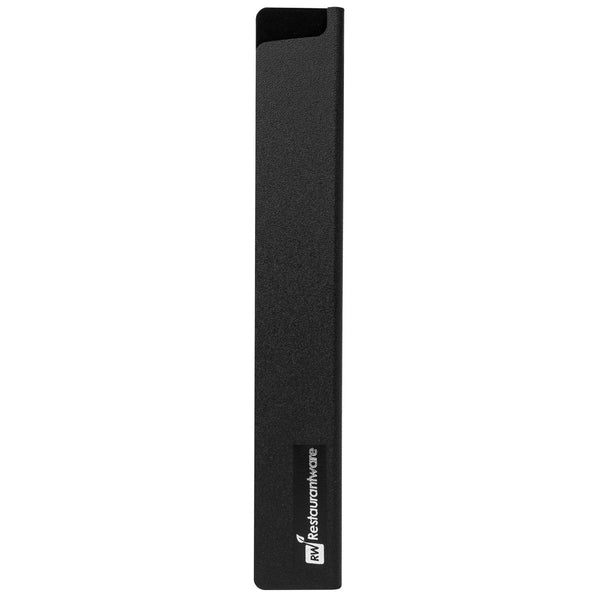 Restaurantware Sensei Black Plastic Knife Blade Cover / Guard - 10" X 1 1/2" - 1 Count Box