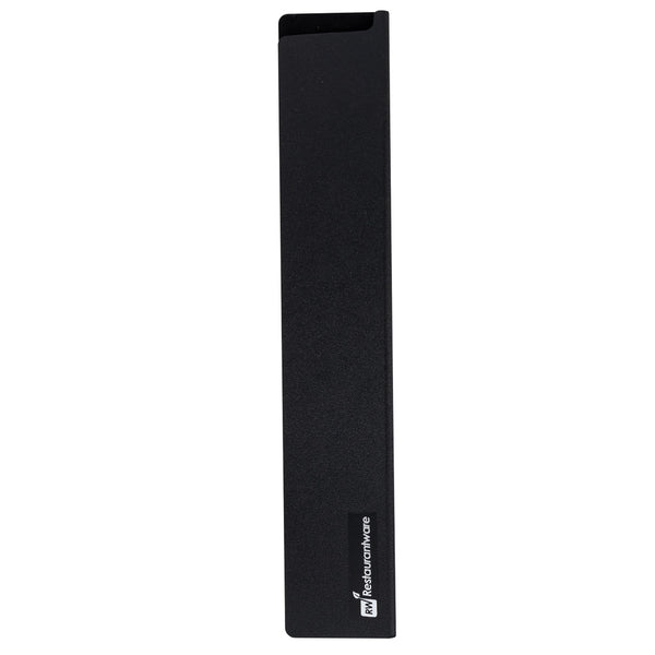 Restaurantware Sensei Black Plastic Knife Blade Cover / Guard - 12" X 2" - 1 Count Box
