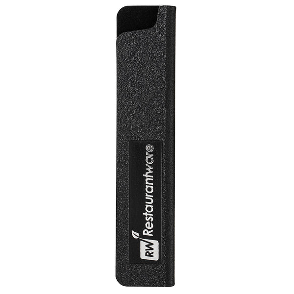 Restaurantware Sensei Black Plastic Knife Blade Cover / Guard - 4 3/4" X 1" - 1 Count Box