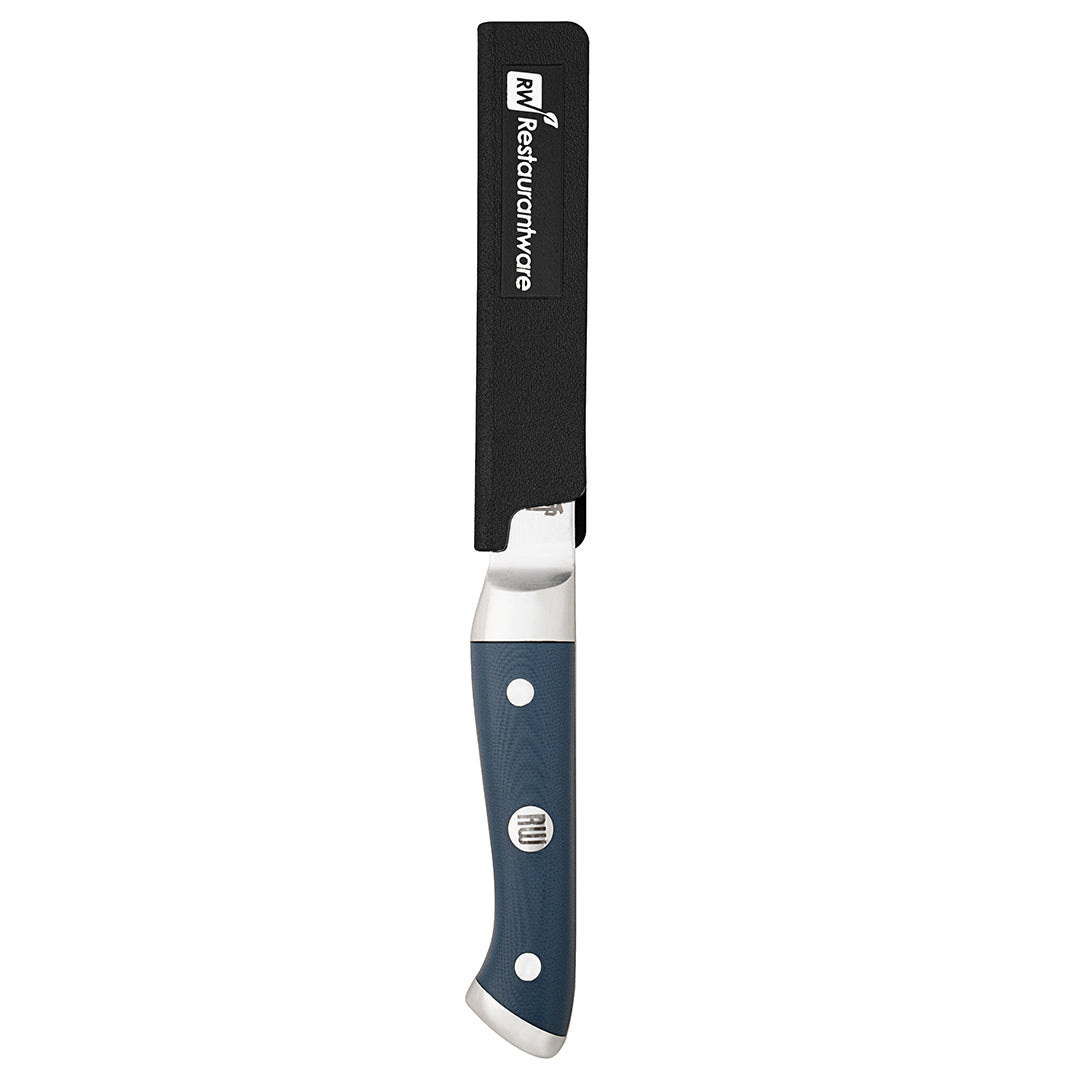 restaurantware Sensei Black Plastic Knife Blade Cover / Guard - 4 3/4" x 1" - 1 count box