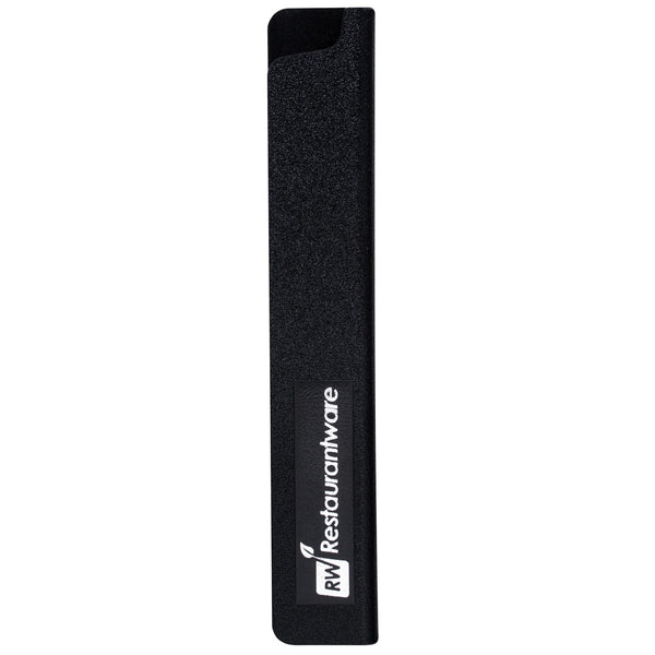 Restaurantware Sensei Black Plastic Knife Blade Cover / Guard - 6" X 1" - 1 Count Box