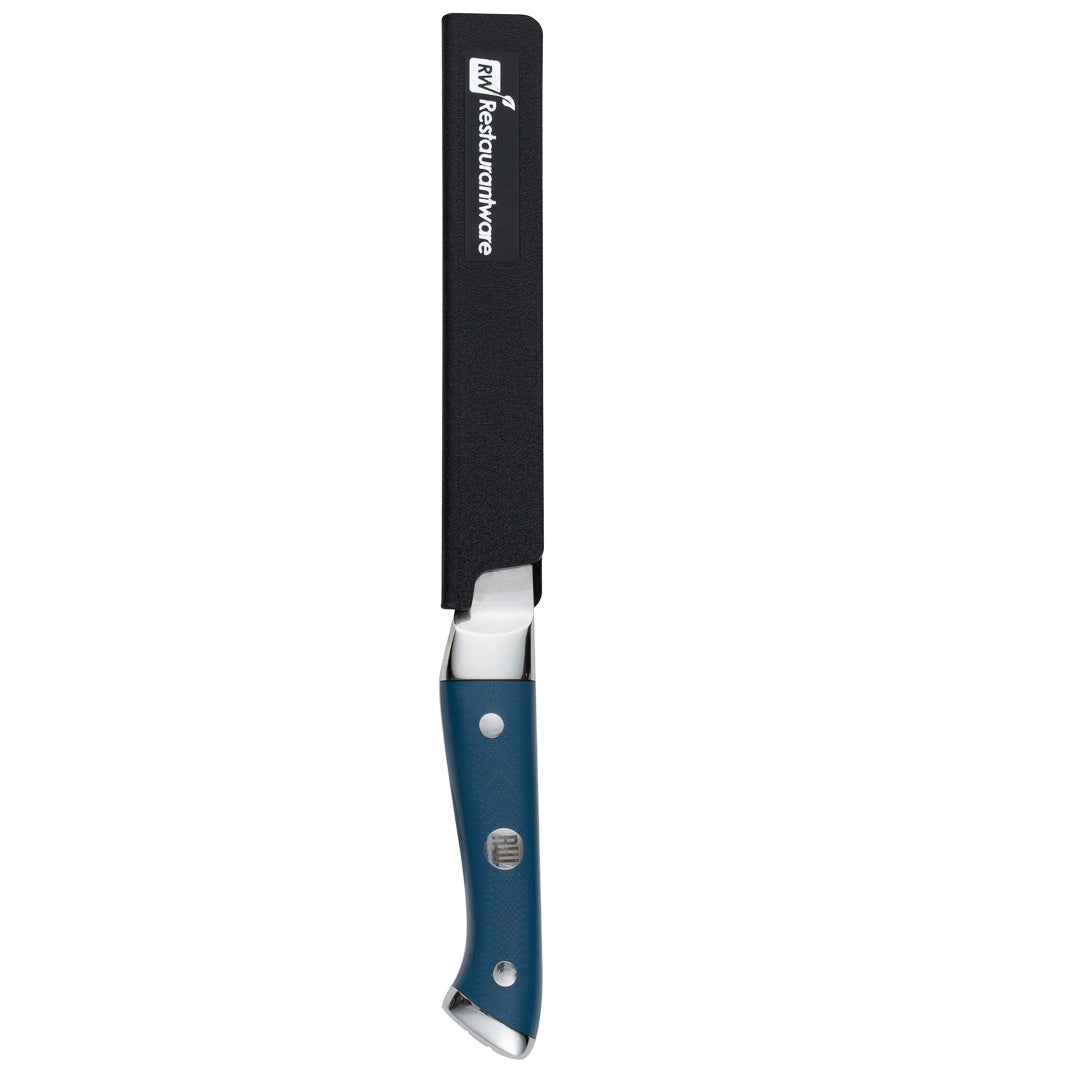 restaurantware Sensei Black Plastic Knife Blade Cover / Guard - 6" x 1" - 1 count box