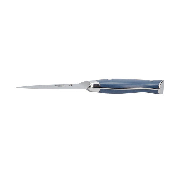 Restaurantware Sensei Blue Damascus Steel 3" Paring Knife - 1 Count Box
