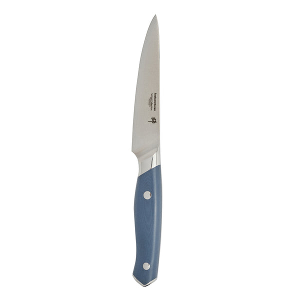 Restaurantware Sensei Blue Damascus Steel 5" Utility Knife - 1 Count Box