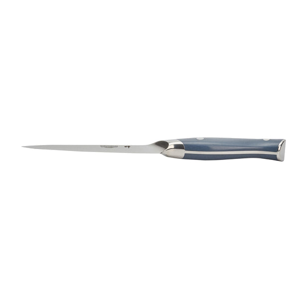 Restaurantware Sensei Blue Damascus Steel 5" Utility Knife - 1 Count Box