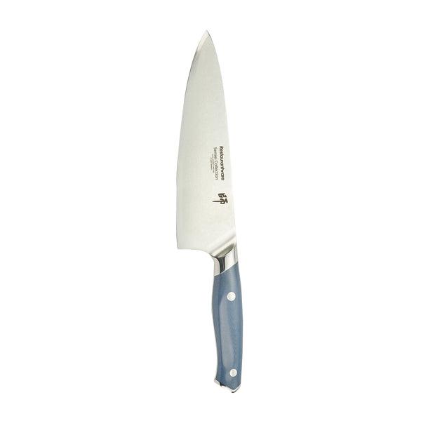 Restaurantware Sensei Blue Damascus Steel 8" Chef's Knife - 1 Count Box