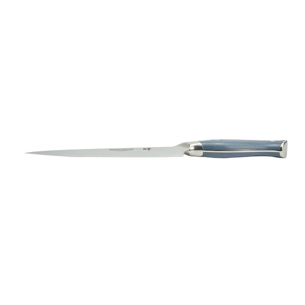Restaurantware Sensei Blue Damascus Steel 8" Chef's Knife - 1 Count Box