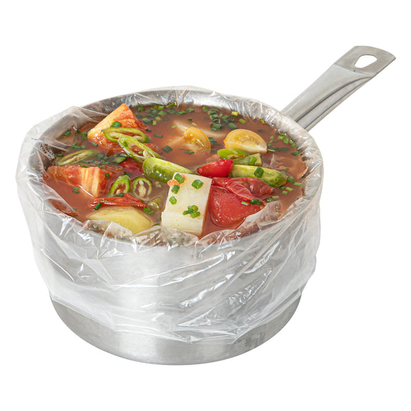 Restaurantware Serve Secure Clear Plastic Liner - Fits 1 To 3 Qt Slow Cooker BPA-Free - 11" X 16" - 500 Count Box