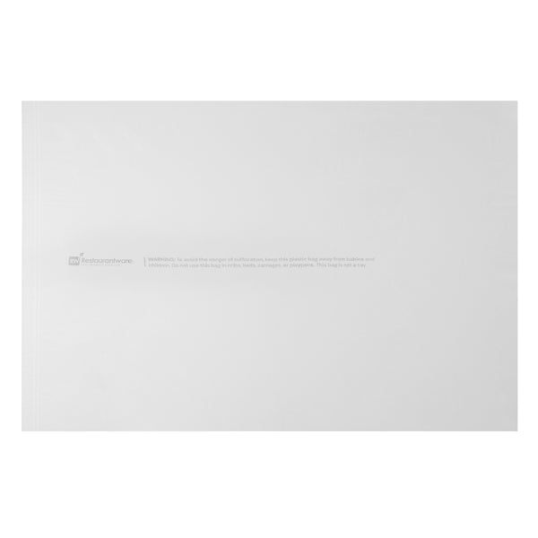 Restaurantware Serve Secure Clear Plastic Liner - Fits 1 To 3 Qt Slow Cooker BPA-Free - 11" X 16" - 500 Count Box