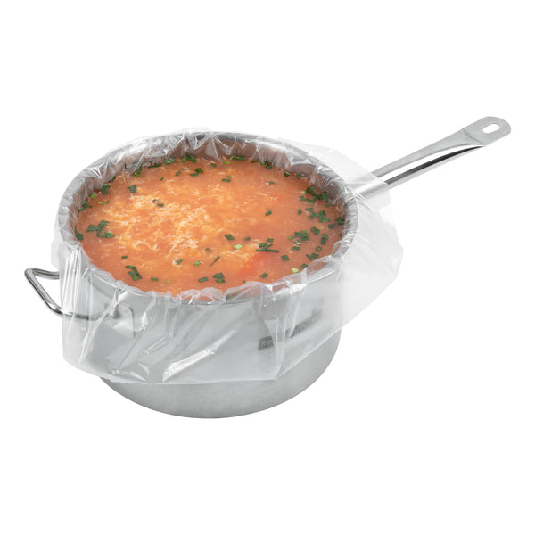 Restaurantware Serve Secure Clear Plastic Liner - Fits 3 To 8 Qt Slow Cooker BPA-Free - 13" X 21" - 500 Count Box