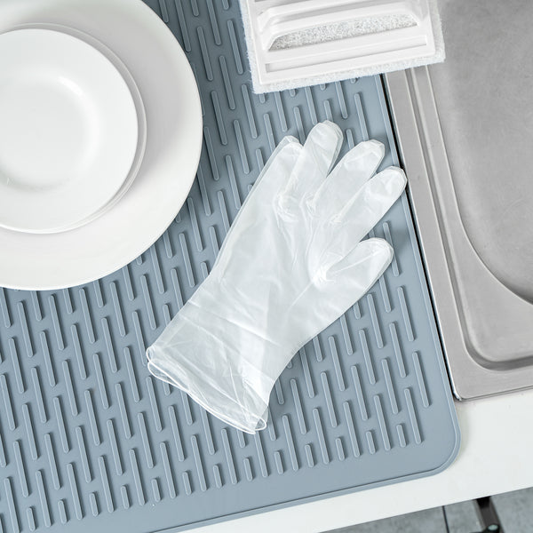 Restaurantware Serve Secure Clear Small Vinyl Gloves - Powder-Free Latex-Free - 9" X 3 1/4" - 1000 Count Box