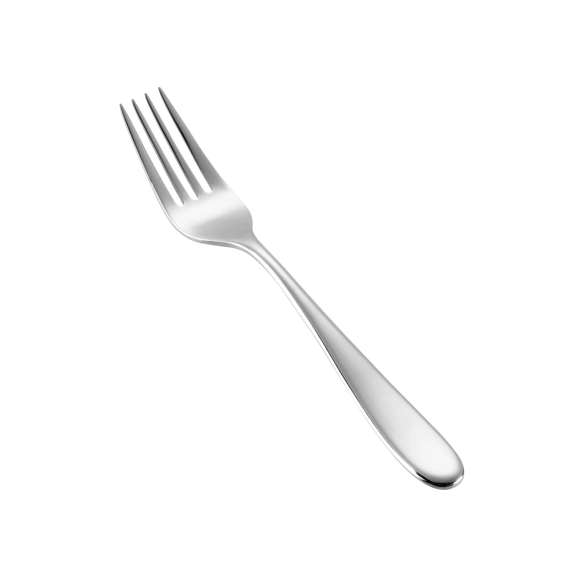 restaurantware Sovereign 18/10 Stainless Steel Dessert Fork - 7" - 2 count box