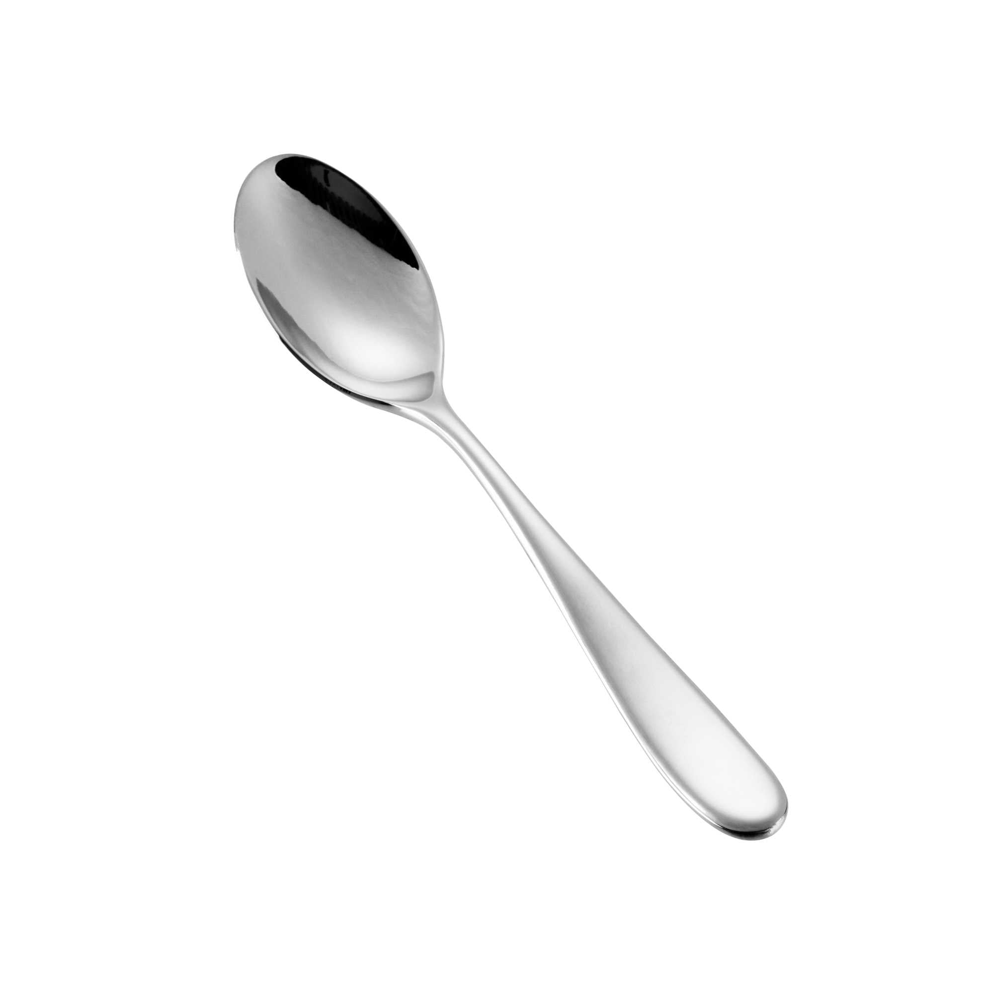restaurantware Sovereign 18/10 Stainless Steel Dessert Spoon - 6 3/4" - 2 count box
