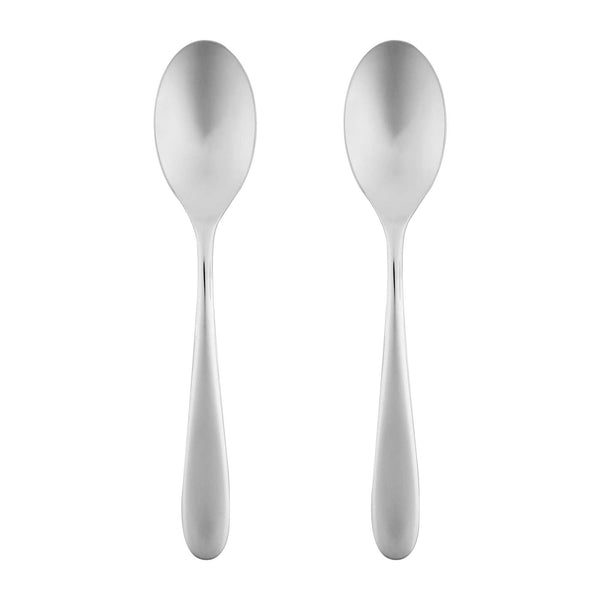 Restaurantware Sovereign 18/10 Stainless Steel Table Spoon - 7 3/4" - 2 Count Box