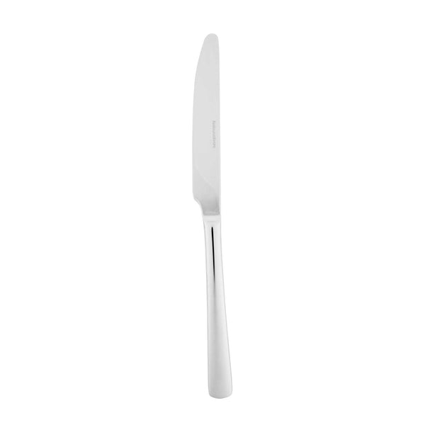 Restaurantware Speculo 13/0 Stainless Steel Table Knife - 9" - 2 Count Box