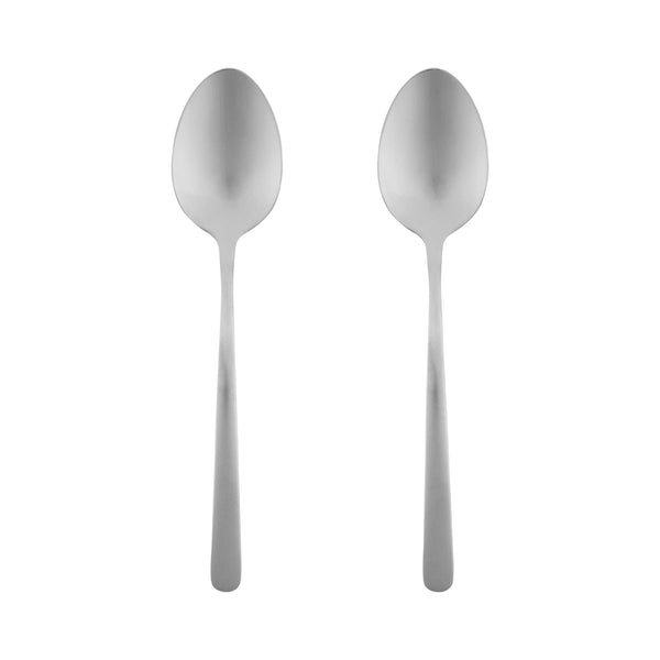 Restaurantware Speculo 18/10 Stainless Steel Table Spoon - 8" - 2 Count Box