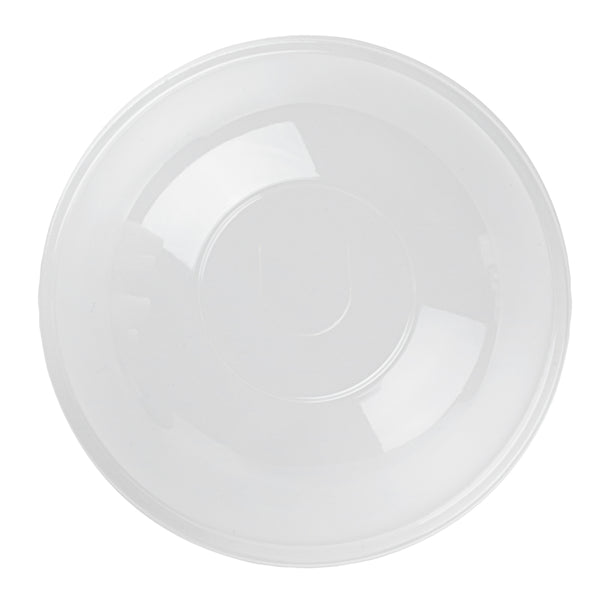 Restaurantware Sustain Clear PLA Plastic Cold Cup Dome Lid - Fits 9 12 16 20 And 22 Oz Compostable - 1000 Count Box
