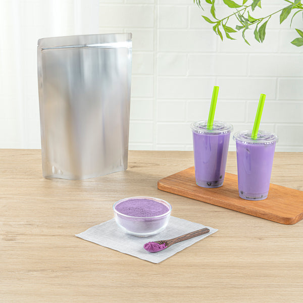 Restaurantware Tea Tek 35.2 Oz Taro Powder Mix - 10 Count Box