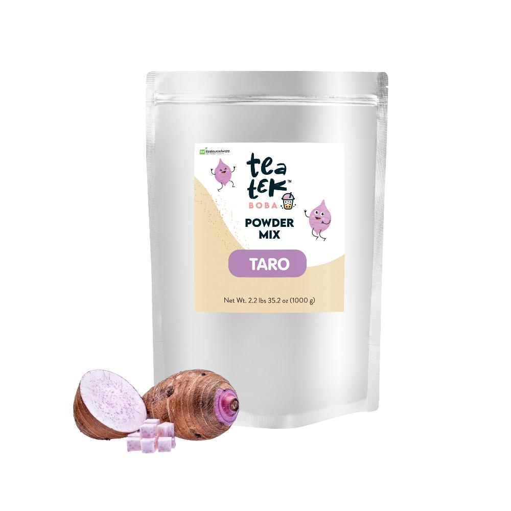 restaurantware Tea Tek 35.2 oz Taro Powder Mix - 10 count box