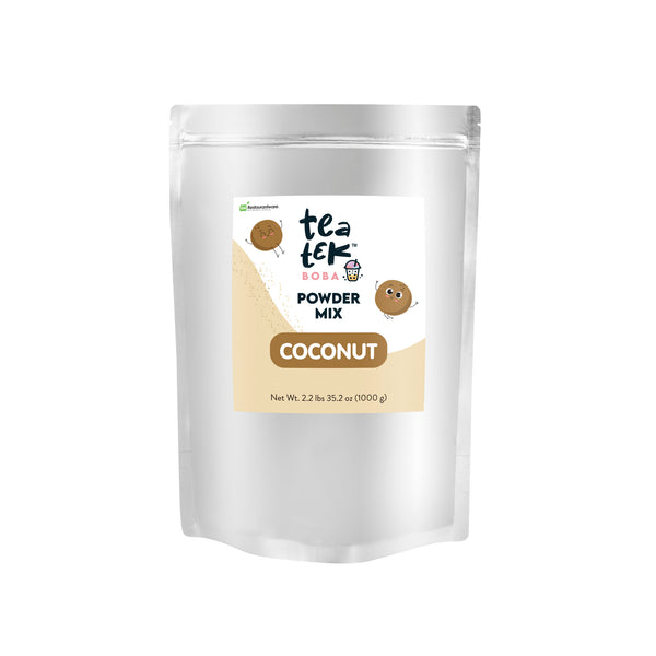 Restaurantware Tea Tek 35 Oz Coconut Powder Mix - 10 Count Box