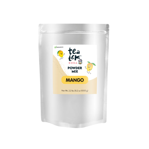 Restaurantware Tea Tek 35 Oz Mango Powder Mix - 10 Count Box