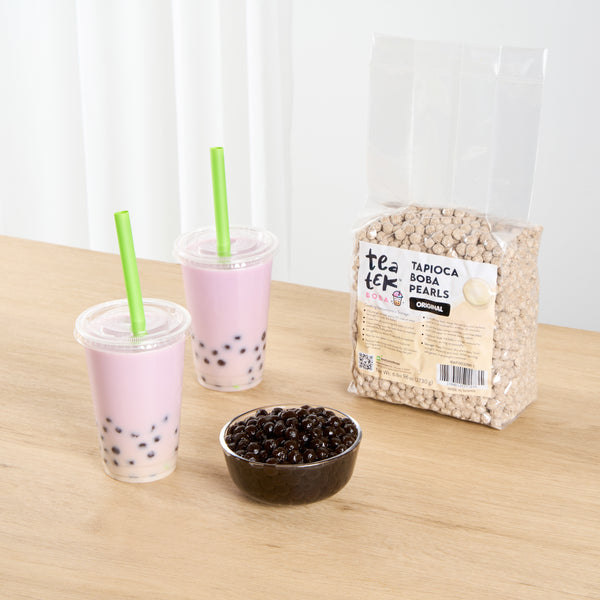 Restaurantware Tea Tek 6 Lb Tapioca Boba Pearls - Original - 6 Count Box