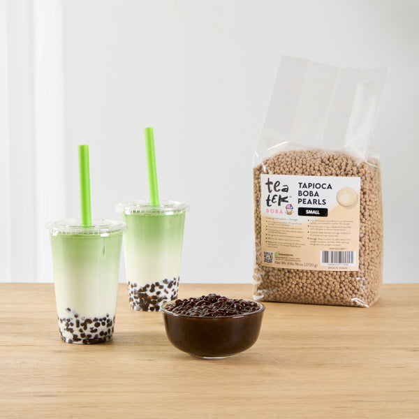 Restaurantware Tea Tek 6 Lb Tapioca Boba Pearls - Small - 6 Count Box