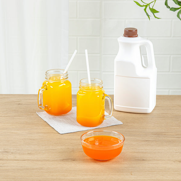 Restaurantware Tea Tek 64 Fl. Oz Mango Concentrated Syrup - 6 Count Box