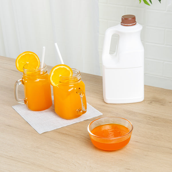 Restaurantware Tea Tek 64 Fl. Oz Orange Concentrated Syrup - 6 Count Box