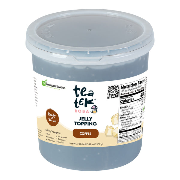 Restaurantware Tea Tek 7.28 Lb Jelly Topping - Coffee - 4 Count Box