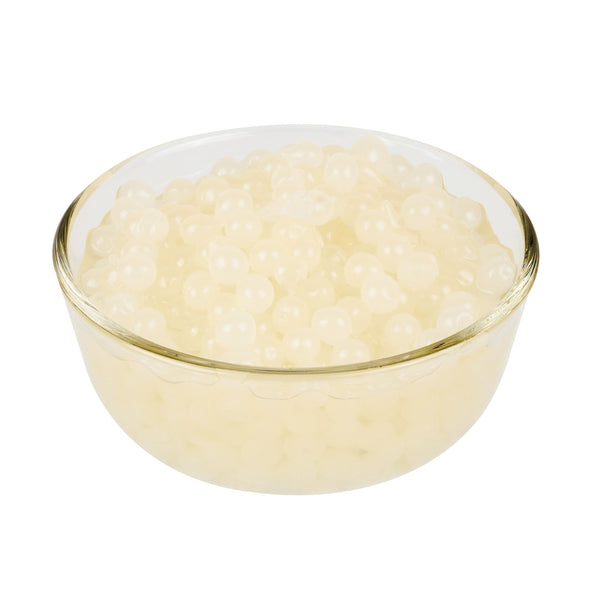 Restaurantware Tea Tek 7 Lb Popping Boba - Yogurt - 4 Count Box
