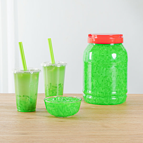Restaurantware Tea Tek 8.8 Lb Jelly Topping - Green Apple Coconut - 4 Count Box