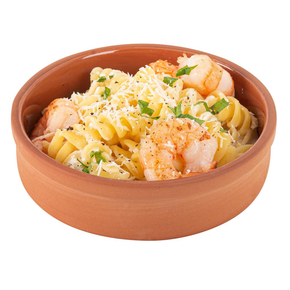 restaurantware Terra Tek 9 oz Terracotta Cazuela Bowl - Brown Glazed Interior Oven-Safe Microwave-Safe - 5'' x 5'' x 1 1/4'' - 10 count box