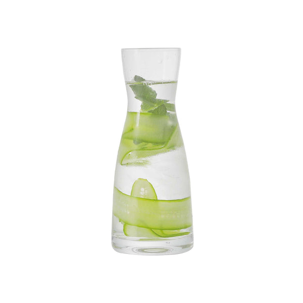 Restaurantware Vetri 1/3L Clear Glass Carafe - 24 Count Box