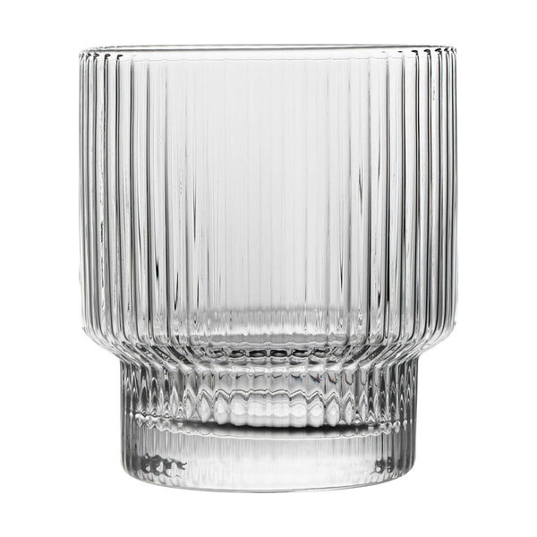 Restaurantware Vetri 10 Oz Rocks / Old Fashioned Glass - 3 1/4" X 3 1/4" X 3 3/4" - 24 Count Box